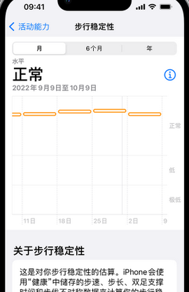 柳州iPhone手机维修如何在iPhone开启'步行稳定性通知'