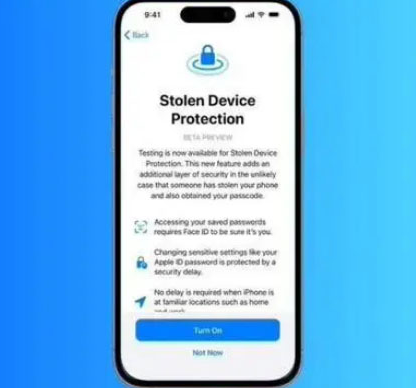 柳州苹果授权维修店分享被盗设备保护功能开启方法 