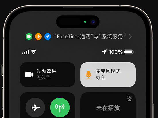 柳州苹果授权维修网点分享iPhone在通话时让你的声音更清晰 