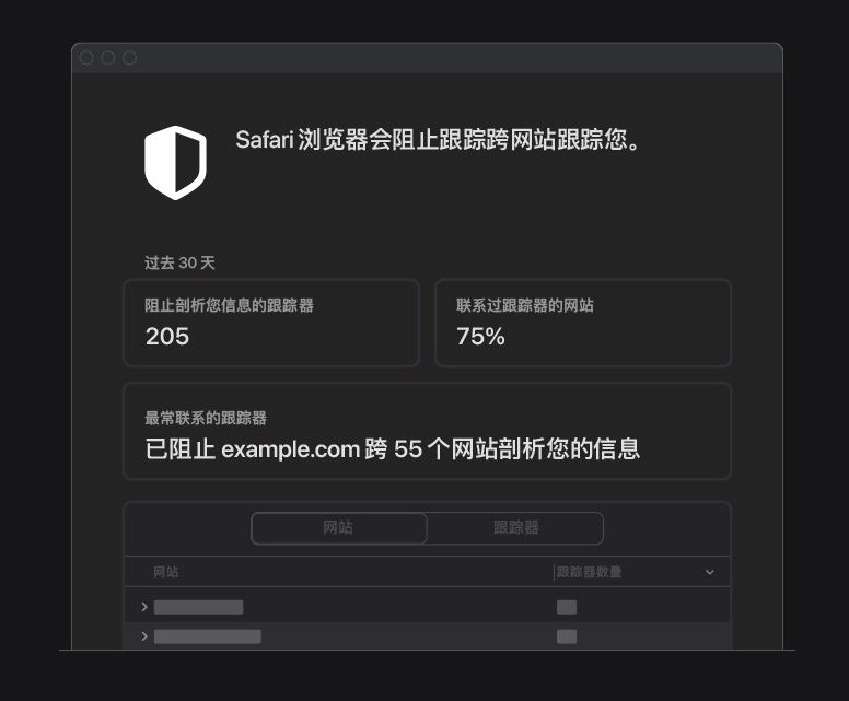 柳州苹果手机维修分享如何在 Safari 浏览器中查看和打开隐私报告 