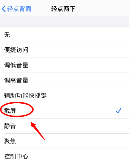 柳州苹果手机维修分享iPhone12如何启用双击截屏 